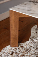 Bespoke darkened oak dining table handcrafted by Junto for Palmares project