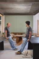 Handcrafted luxury furniture by JUNTO Wood Design using traditional Japanese joinery and Shou Sugi Ban