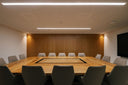 Bespoke executive oak desk for BPI GA corporate office in Lisbon