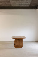 Bespoke solid oak dining table by Junto for Moncada Lisbon