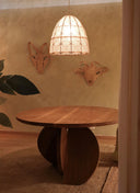 The Bloom Dining Table featured at Lisbon Design Week, a bespoke furniture intersection of contemporary art and functional design.