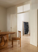 Set of bespoke Experience 1 Chairs in solid Oak, a minimalist custom furniture solution for contemporary spaces.