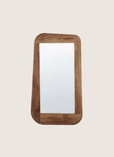 Juntowd Aura Mirror: oversized bespoke furniture piece with a sculptural asymmetric silhouette