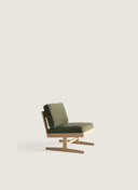 The Bernardo Lounge Chair by JUNTO, a custom furniture seating solution designed for luxury hospitality lounges and private living spaces.