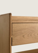 Close up of the functional drawers on the bespoke Caria Sideboard by JUNTO.