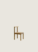 Experience 1 Chair by Juntowd: a bespoke furniture dining chair featuring a solid wood frame and slim, minimal lines.