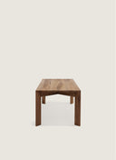 Bespoke Palmares Table used as a minimalist wooden desk or meeting table