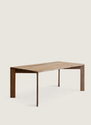 180cm Palmares Dining Table in Chestnut wood, providing a spacious bespoke seating solution for 6 to 8 people.